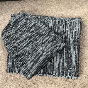 PINK beanie and infinity scarf